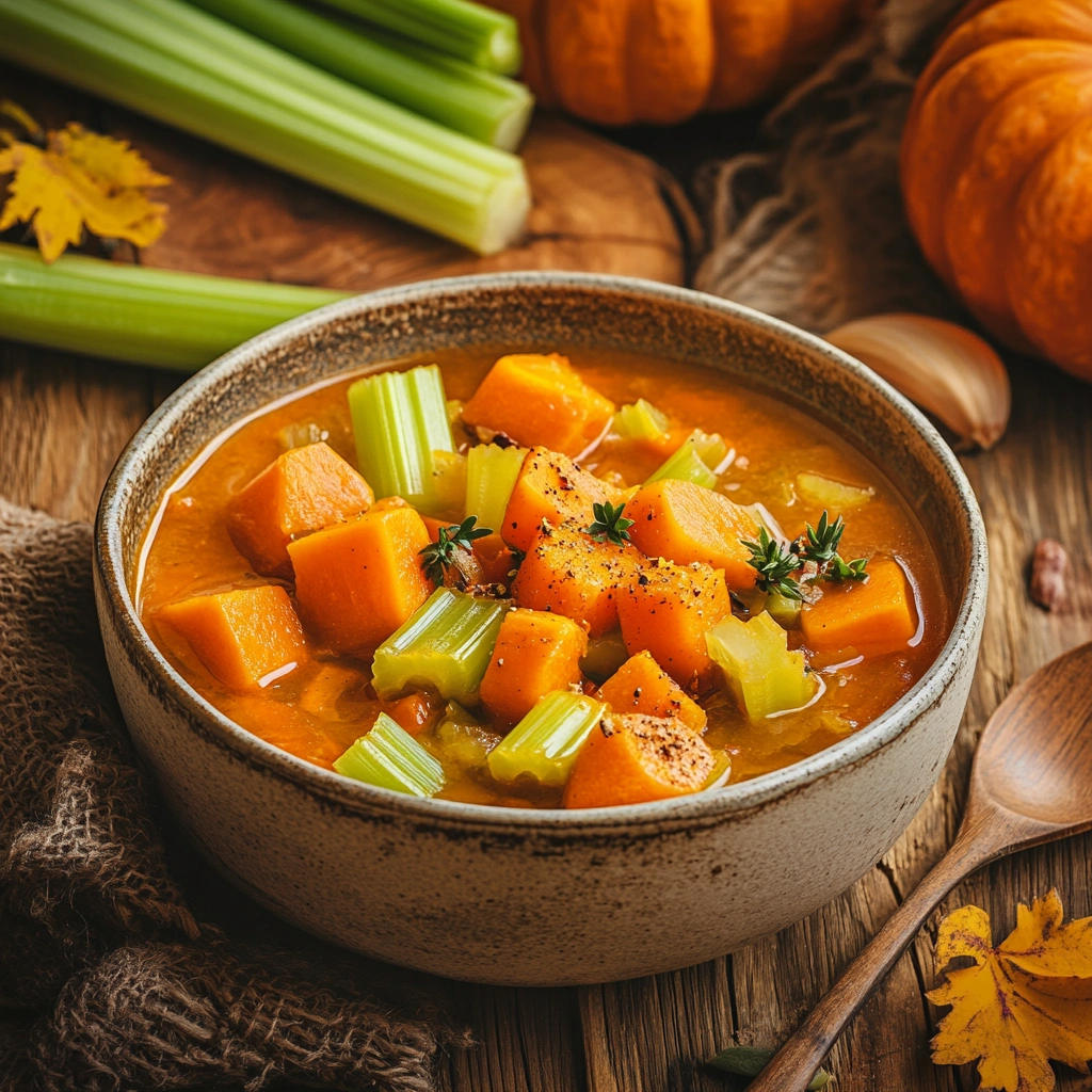Осіннє рагу з гарбузом та іншими сезонними овочами
